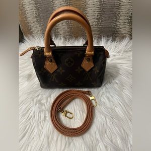 Authentic Louis Vuitton Nano Speedy Monogram
